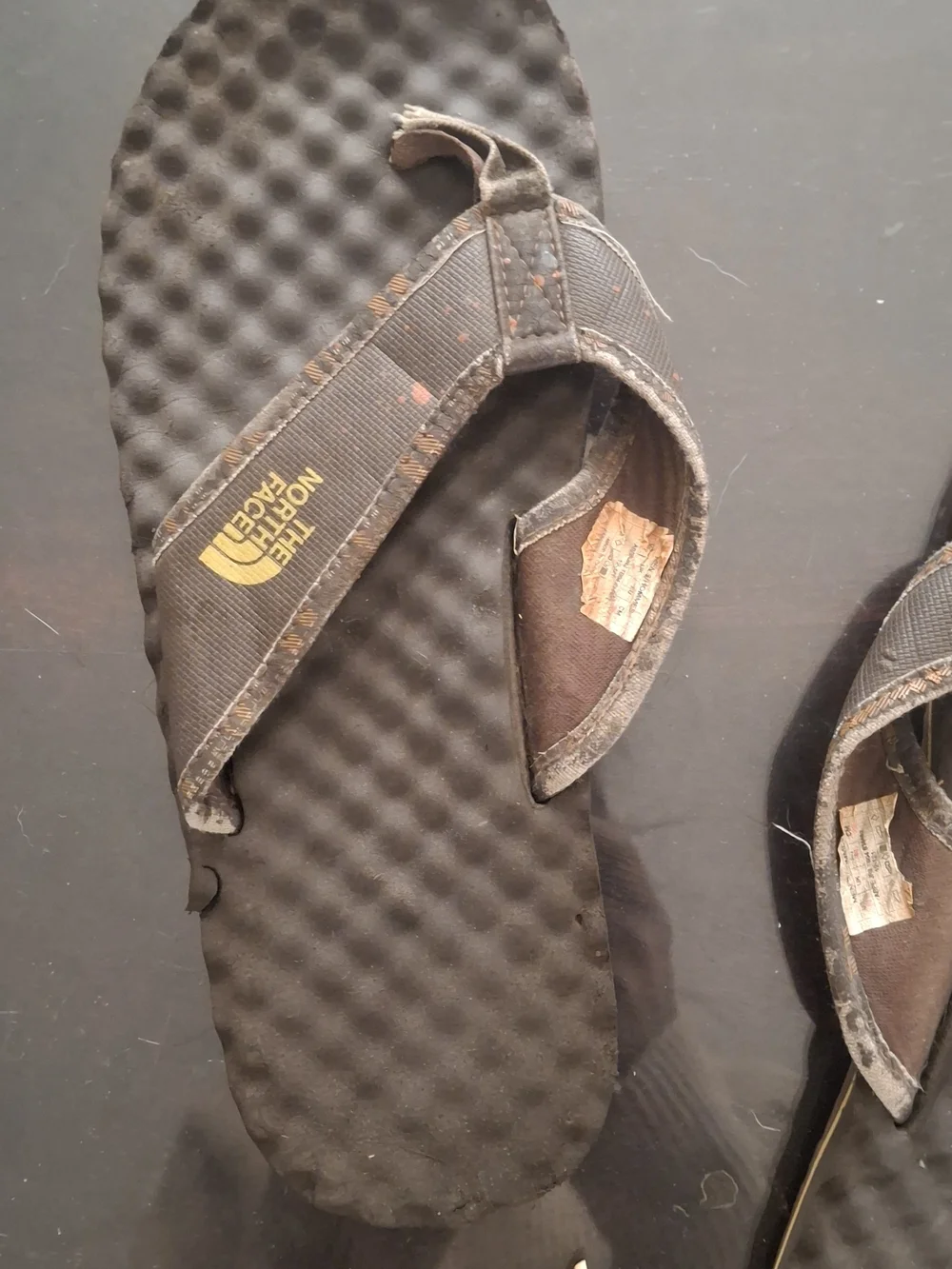 The North Face Brown Flip Flop Sandals